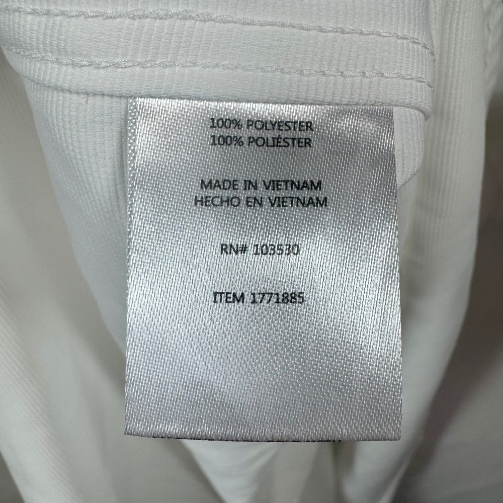 Age of Wisdom Button-Up Shirt Short Sleeve Modern Fit White Sz Medium - Picture 4 of 9